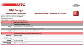 Сколько интернета в тарифе МТС Супер в Норд