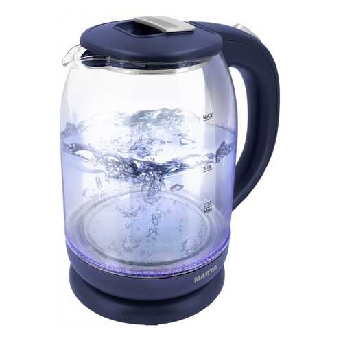 Чайник электрический Marta MT-1096 Blue/Silver в Норд