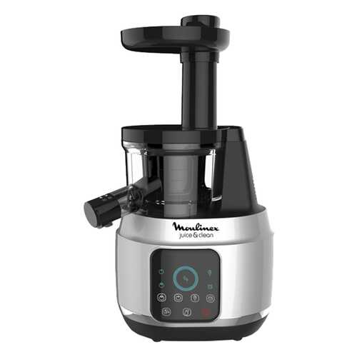 Соковыжималка шнековая Moulinex ZU420E10 black/silver в Норд