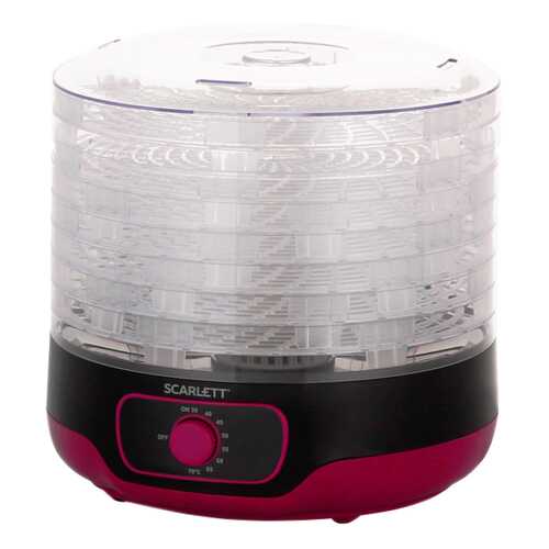 Сушилка для овощей и фруктов Scarlett SC - FD421012 black/violet в Норд