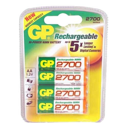 Аккумуляторная батарея GP Batteries 270AAHC-UC4 4 шт в Норд