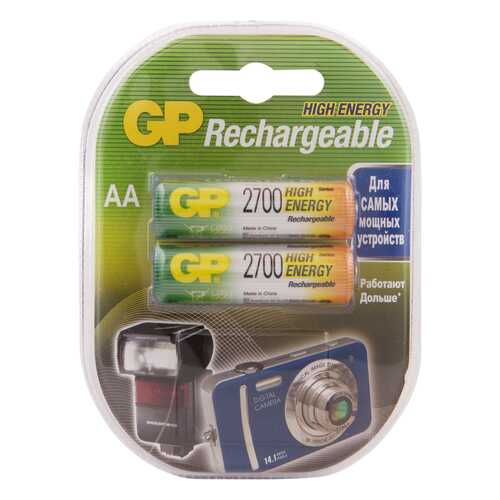 Аккумуляторная батарея GP Batteries GP 270AAHC-2DECRC2 2 шт в Норд
