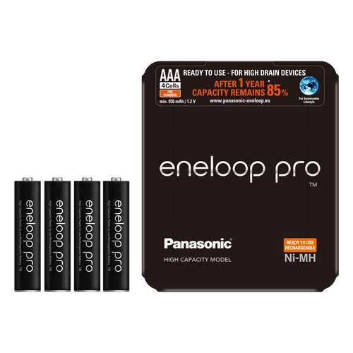 Аккумуляторная батарея Panasonic eneloop pro BK-4HCDE/4LE 4 шт в Норд
