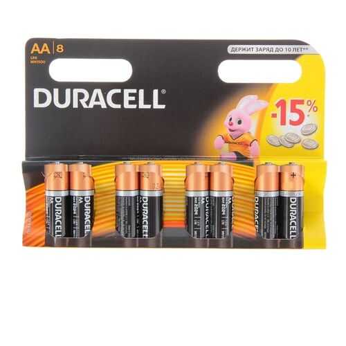 Батарейка Duracell LR6-8BL Basic в Норд