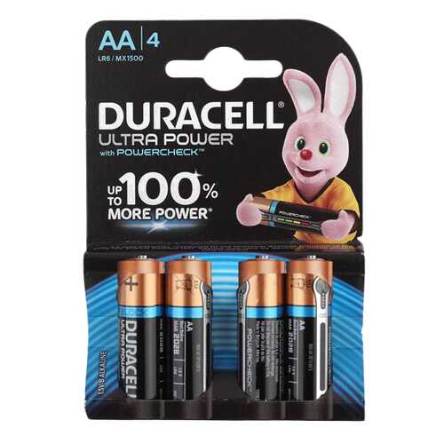 Батарейка Duracell Ultra Power LR6-4S 4 шт в Норд