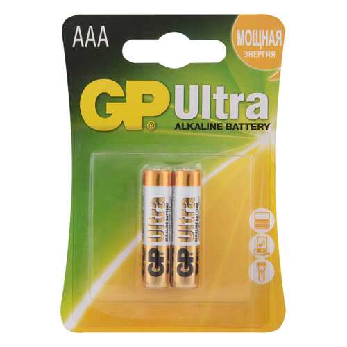 Батарейка GP Batteries Ultra Alkaline AAA 24AUP-2CR2 20/160 2 шт в Норд
