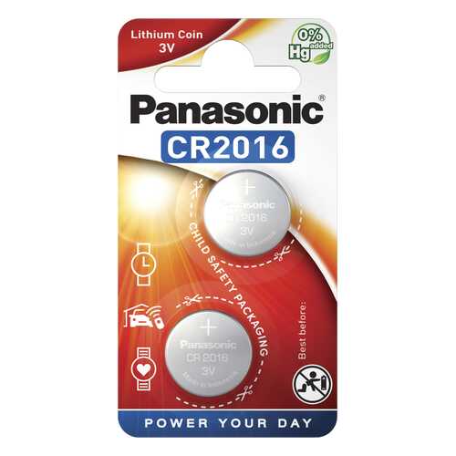 Батарейка Panasonic CR-2016EL/2B 1 шт в Норд