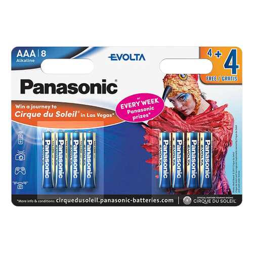Батарейка Panasonic Evolta LR03EGE/8B4FCDS 8 шт в Норд