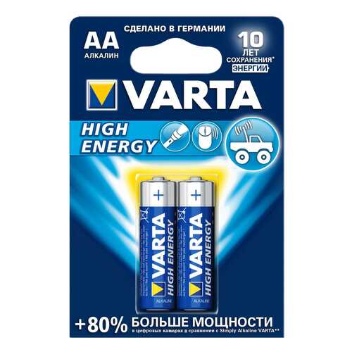 Батарейка Varta High Energy LR6-2BL 2 шт в Норд
