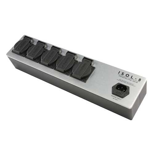 Сетевой фильтр Isol-8 PL Axis 5 way, 5 розеток Silver в Норд
