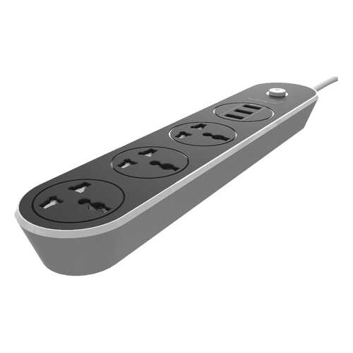 Сетевой фильтр LDNIO SC3301, 3 розетки, 1,6 м, Grey/Black в Норд