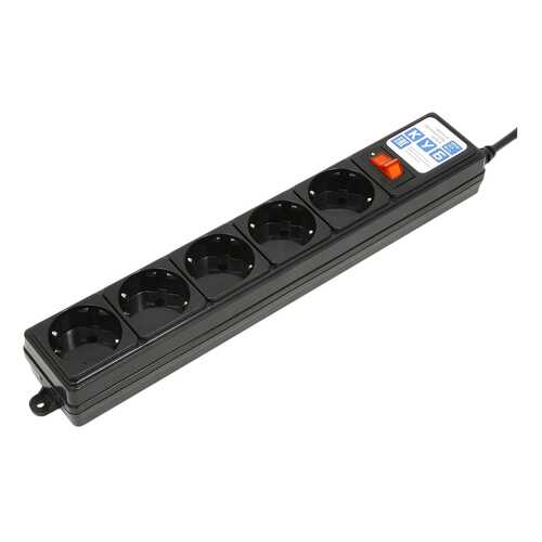 Сетевой фильтр Power Cube SPG-B, 5 розеток, 1,9 м, Black в Норд