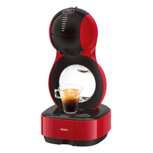 Кофемашина капсульного типа Krups Lumio KP130510 Red/Black в Норд