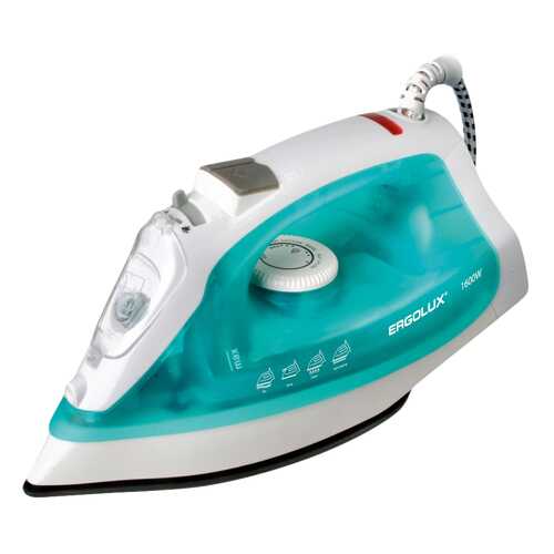 Утюг Ergolux ELX-SI01-C40 White/Cyan в Норд
