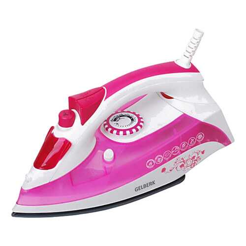 Утюг Gelberk GL-707 White/Pink в Норд
