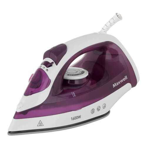 Утюг Maxwell MW-3041 VT White/Purple в Норд