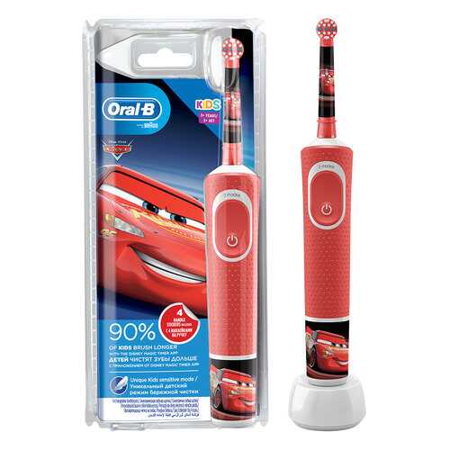 Электрическая зубная щетка Braun Oral-B Vitality Kids Тачки (D100.413.2K) в Норд