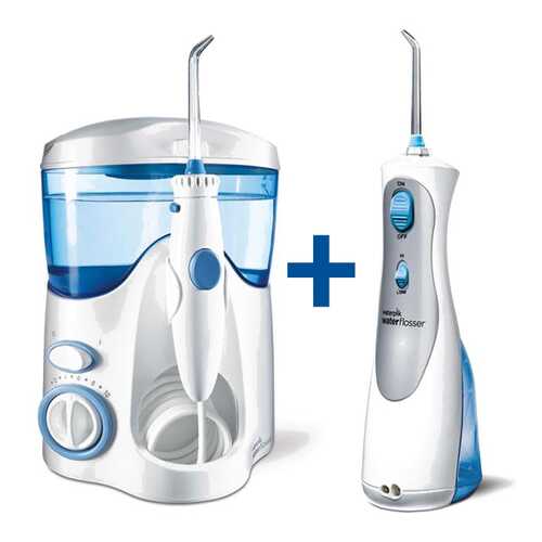 Ирригатор Waterpik WP-100 + Waterpik WP-450 White в Норд