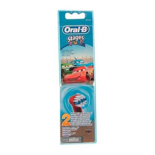 Насадка для зубной щетки Braun Oral-B EB10K Stages Kids Cars 2 шт в Норд