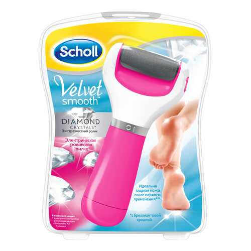 Электрическая роликовая пилка Scholl Velvet Smooth Pink в Норд