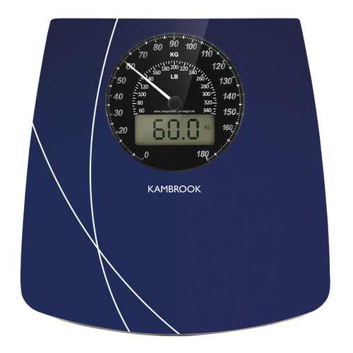 Весы напольные Kambrook The Smarter Choice KSC305 Blue/Black в Норд