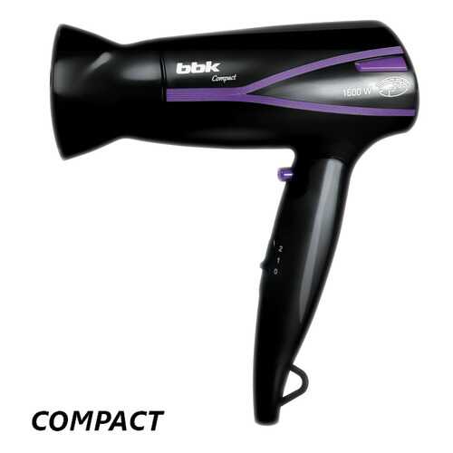 Фен BBK BHD1608i Black/Purple в Норд