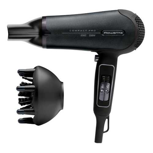 Фен Rowenta COMPACT PRO CV4731D0 Black/Gray в Норд