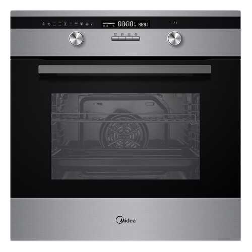 Встраиваемый электрический духовой шкаф Midea MO781E4SPX Silver/Black в Норд