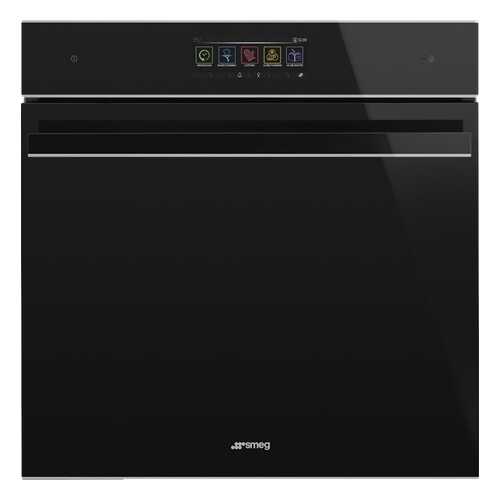 Встраиваемый электрический духовой Smeg SFP6606WSPNX Black в Норд