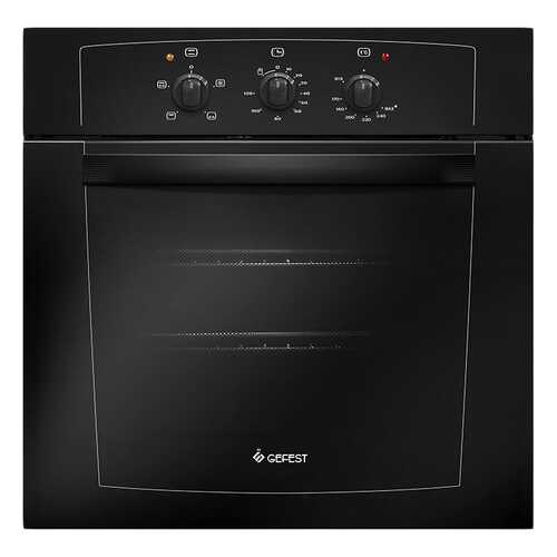 Встраиваемый газовый духовой шкаф GEFEST ДГЭ 601-01 А Black в Норд