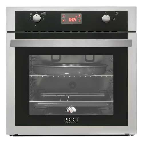Встраиваемый газовый духовой шкаф RICCI RGO-650IX Silver/Black в Норд