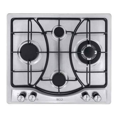 Встраиваемая газовая панель RICCI HBS4510 Silver в Норд