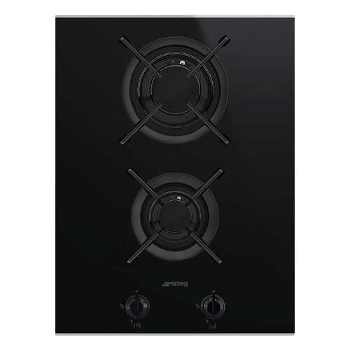 Встраиваемая газовая панель Smeg PV632CNX Black в Норд