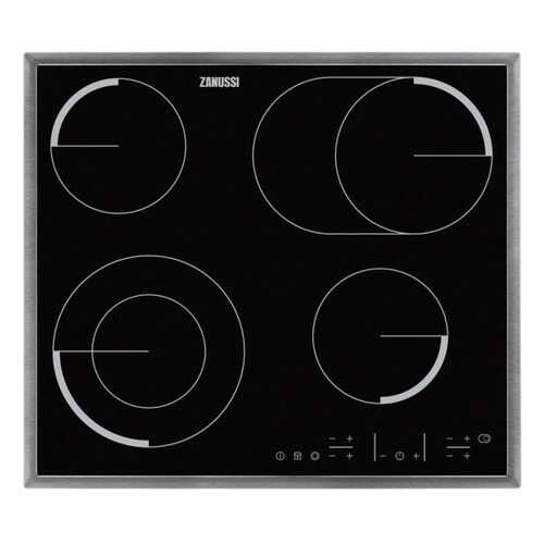 Встраиваемая варочная панель электрическая Zanussi CPZ6466KX Black в Норд