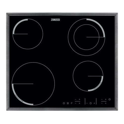 Встраиваемая варочная панель электрическая Zanussi ZEN6641XBA Black в Норд