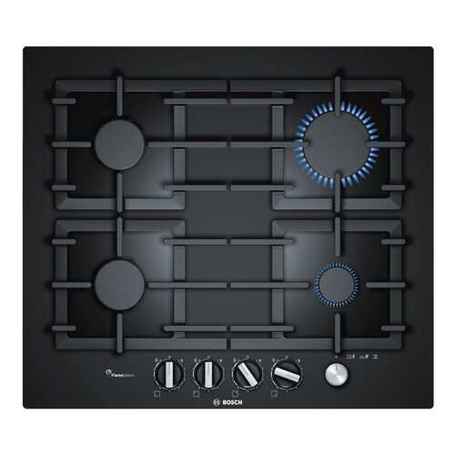 Встраиваемая варочная панель газовая Bosch PPP6A6M90R Black в Норд