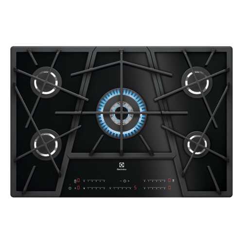 Встраиваемая варочная панель газовая Electrolux KGV7539IK Black в Норд