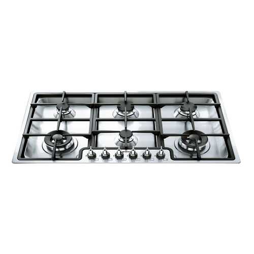Встраиваемая варочная панель газовая Smeg PGF96 Silver в Норд