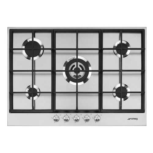 Встраиваемая варочная панель газовая Smeg PX175 Silver в Норд