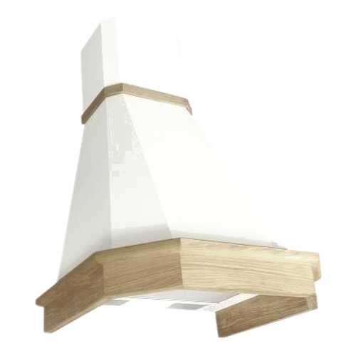 Вытяжка купольная Elikor Камин Грань 60П-650-П3Л White/Beige в Норд