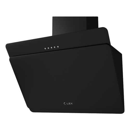 Вытяжка наклонная LEX Luka 600 Black в Норд