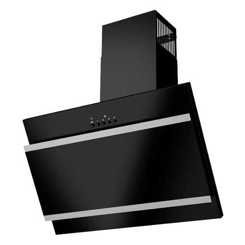 Вытяжка наклонная MAUNFELD Tower G Satin 50 (stripes) Silver/Black в Норд